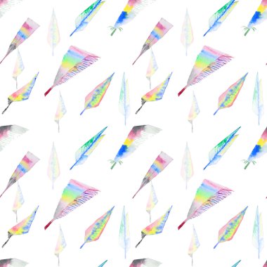 Eşarplı suluboya desen