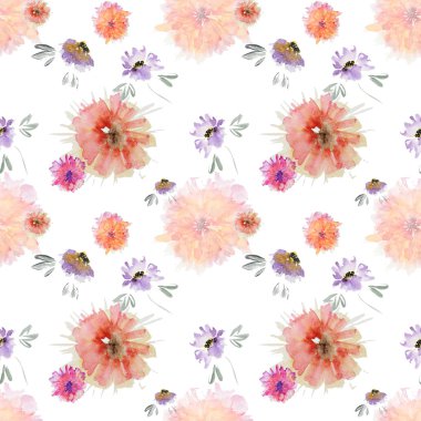 Kusursuz suluboya deseni