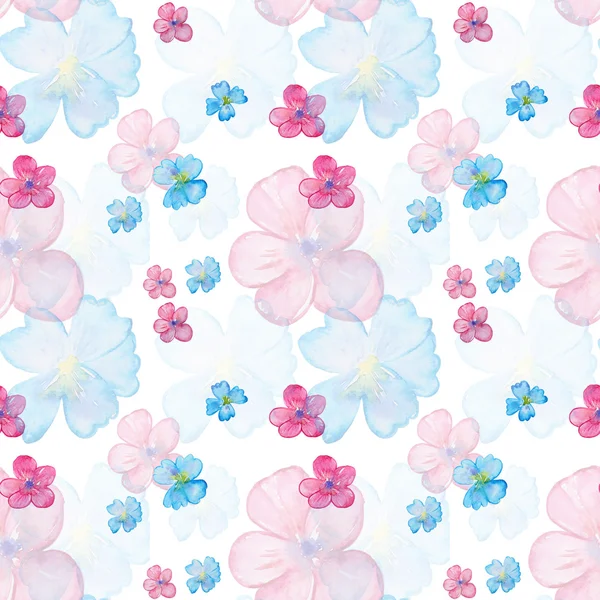 Seamless watercolor pattern — Stock Photo, Image