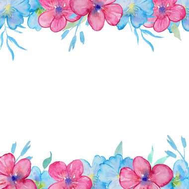 Suluboya kartı şablonu