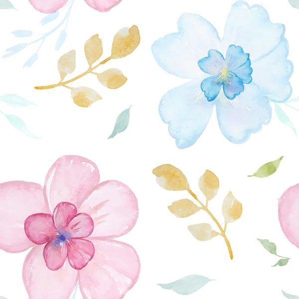 Seamless watercolor pattern — Stock Photo, Image