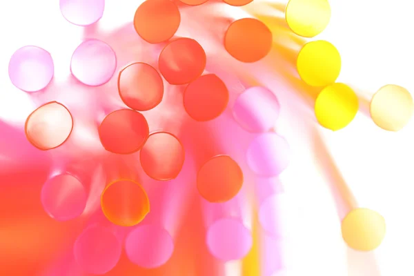 Multi Color flexible straws — Stock Photo, Image