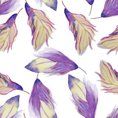 Eşarplı suluboya desen