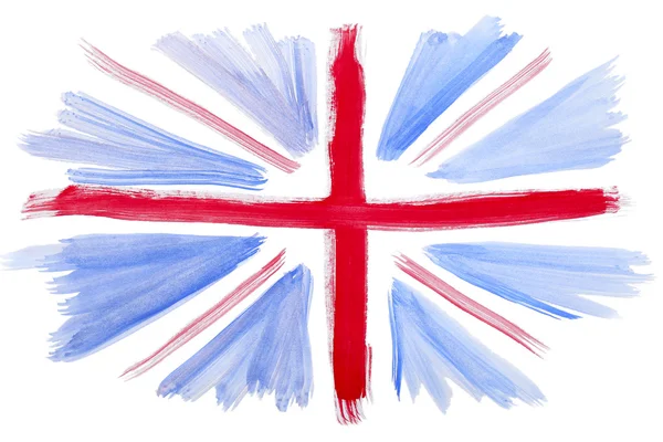 Flagge Großbritanniens — Stockfoto