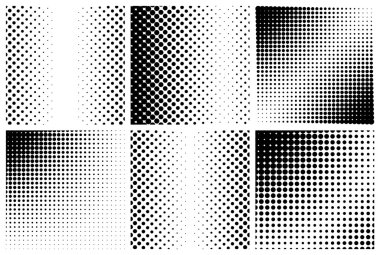 Yarım ton arka plan kümesi