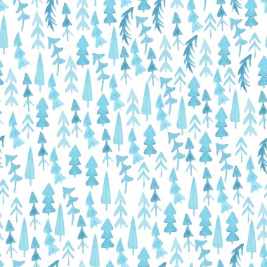 Noel ağaçları desen