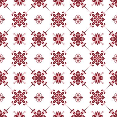 Dikişsiz Noel desenleri