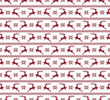 Dikişsiz Noel desenleri