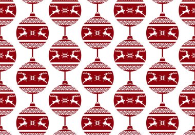 Sorunsuz Noel topları desenleri