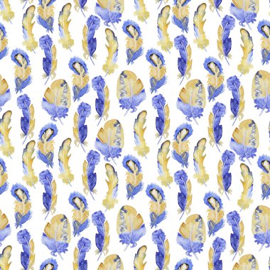 Eşarplı suluboya desen