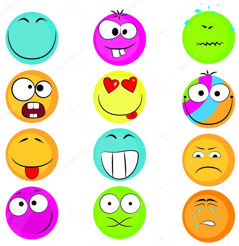 Set of emoticons