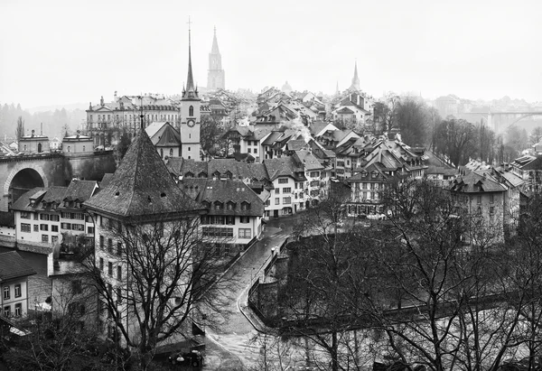 Θέα στην παλιά πόλη της Βέρνης. — Φωτογραφία Αρχείου