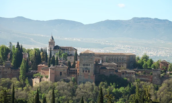 Alhambra de Albayzin de Granada — Foto de Stock
