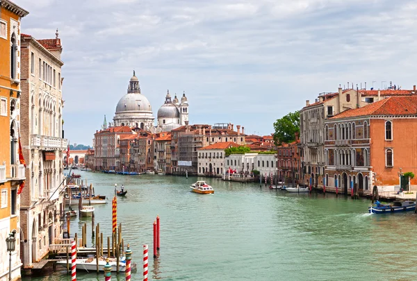 Het grote kanaal in Venetië — Stockfoto