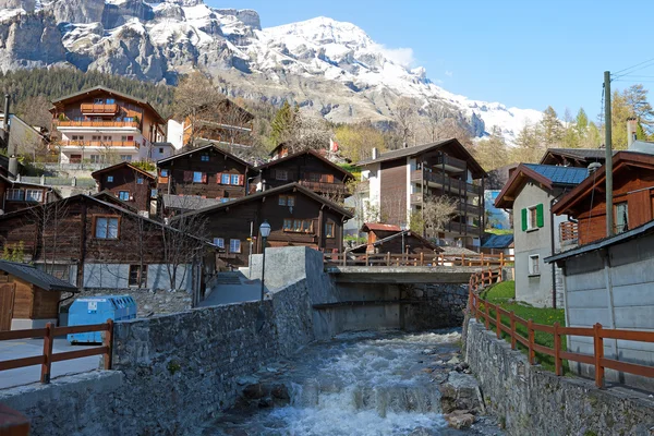 Leukerbad. — Fotografia de Stock