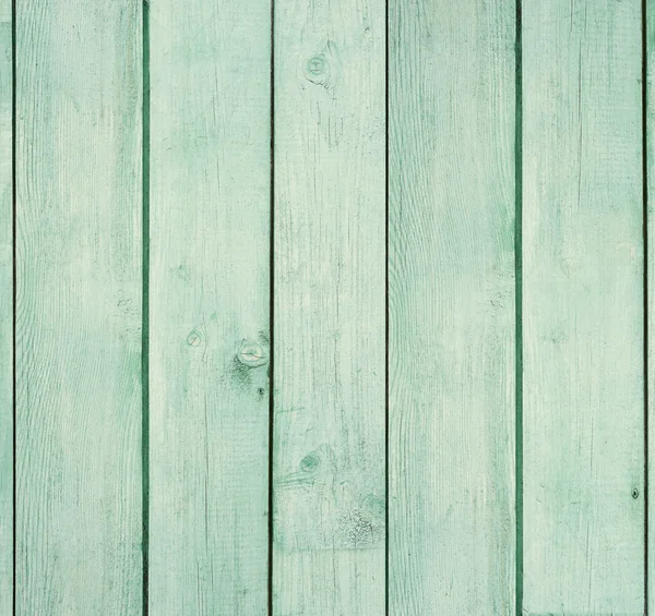 Tablero de madera viejo pintado verde claro . — Foto de Stock