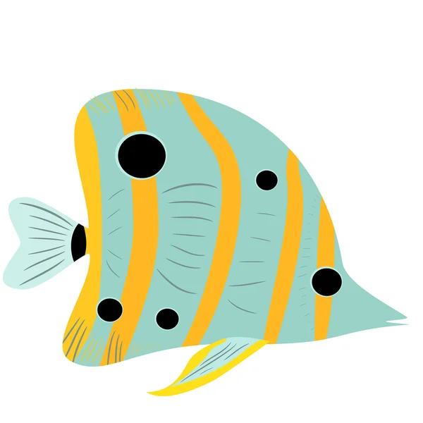 Abstrakter Fisch — Stockvektor