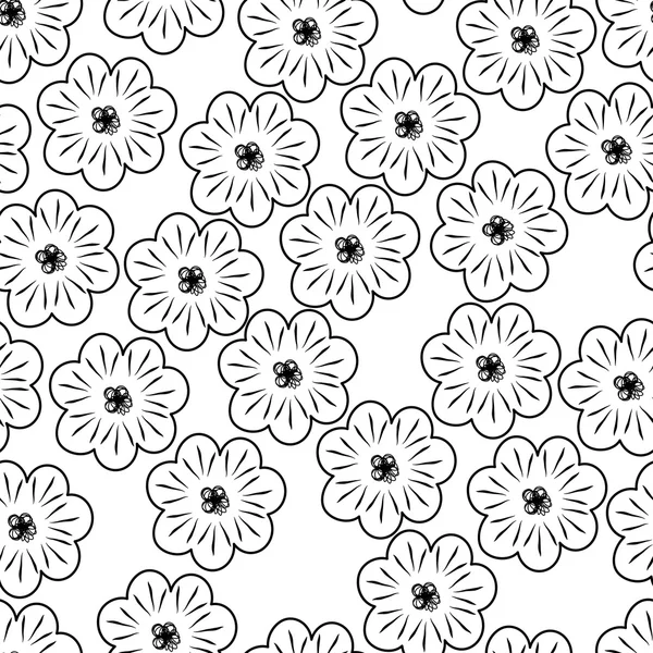 Λουλούδι μοτίβο. — Διανυσματικό Αρχείο