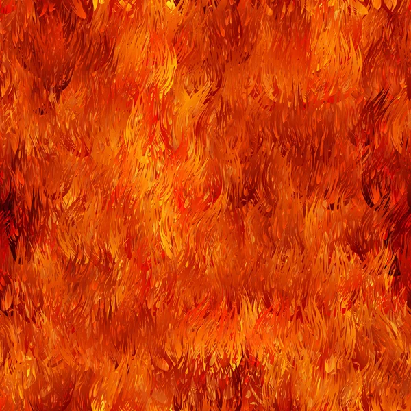 Fondo sin costuras de fuego — Vector de stock