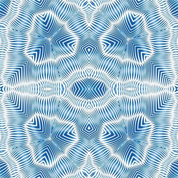 Waves seamless pattern — Stock Vector