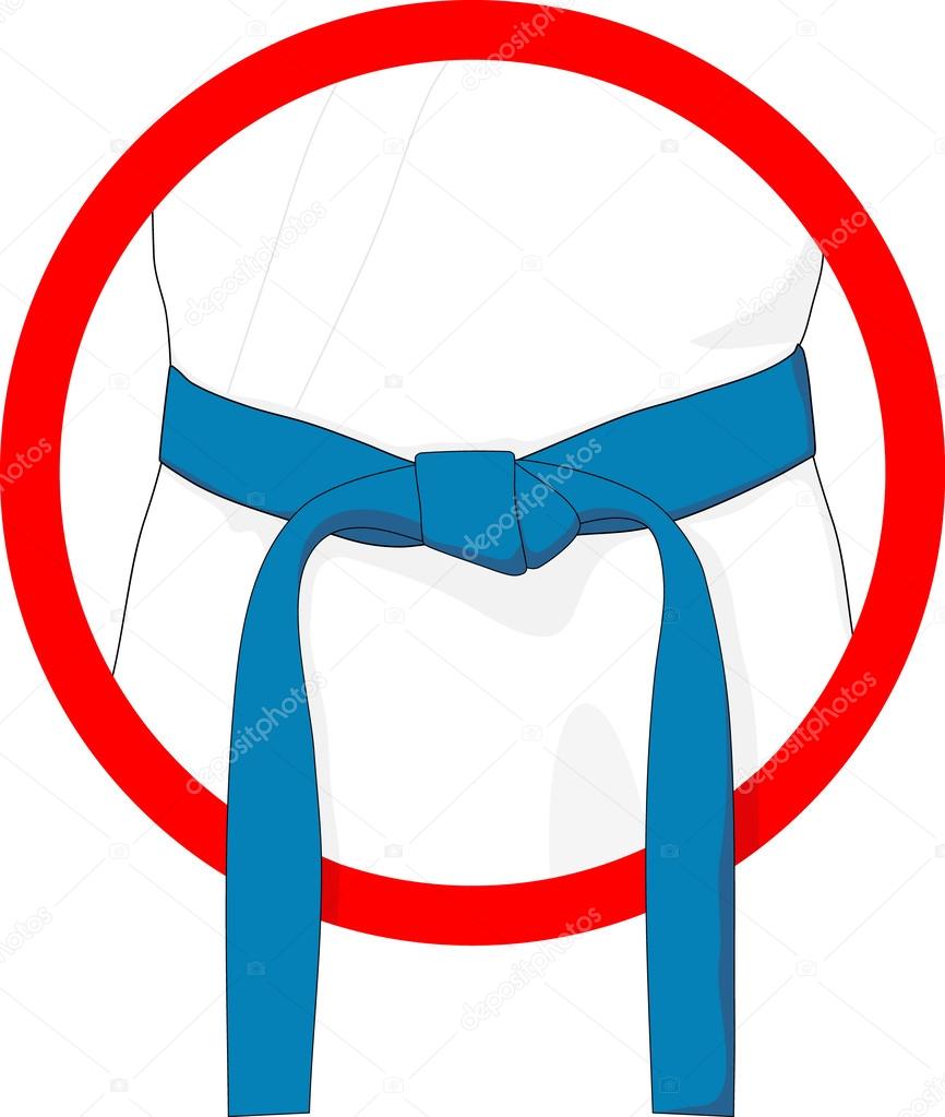 Martial arts belt blue Stock Photo by ©Urovic 54268457
