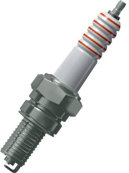 Spark plug for the engine — Stock Vector