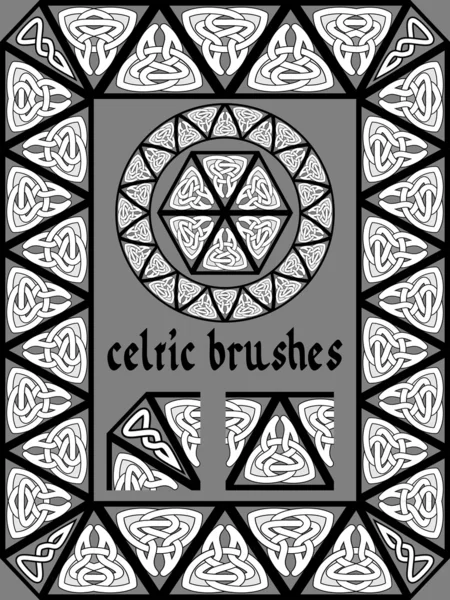 Celtic border — Stock Vector