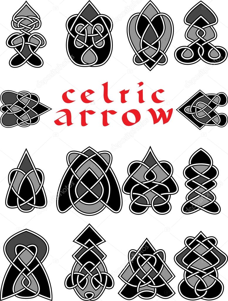 Set celtic arrows 