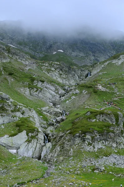 Rila Dağları'nda sis — Stok fotoğraf