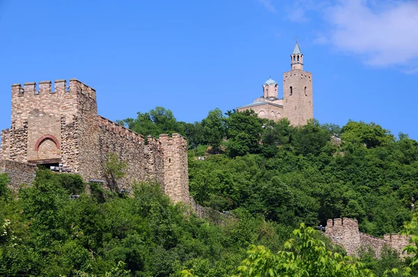 Tsarevets Fortress in the Springtime — Stock Photo, Image