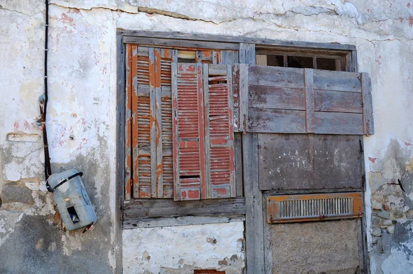 Partie de la maison abandonnée — Photo