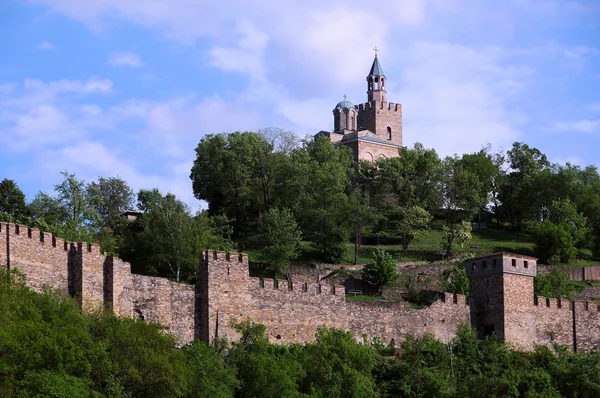 Tsarevets Stronghold in the Spring — Stock Photo, Image