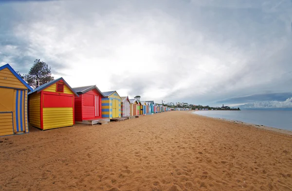 Molnen över havet, svarta och vita. — Stockfoto