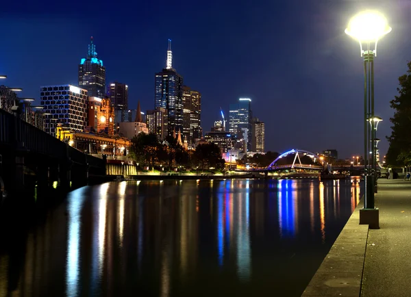 MELBOURNE, AUSTRÁLIA - 18 de abril de 2016: Uma foto panorâmica de perto — Fotografia de Stock