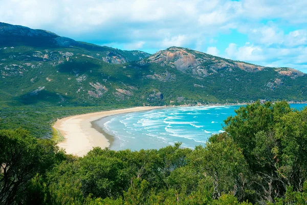 Belle plage normande au Promontoire Wilsons, Australie. — Photo