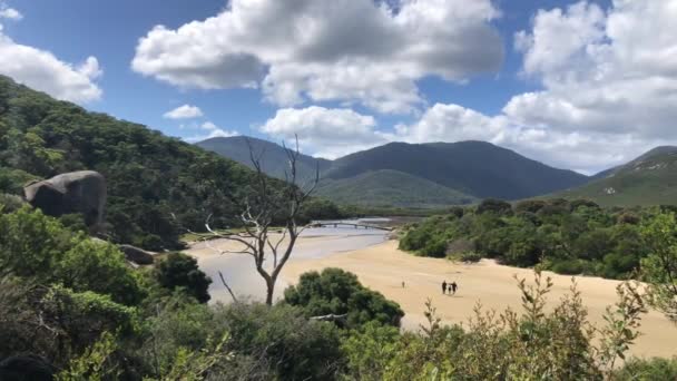 Pemandangan indah di Wilsons Promontory, Victoria, Australia. — Stok Video