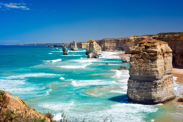 The Twelve Apostles, Great Ocean Road, Australia — Stok Foto