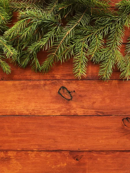 Christmas Background Pine Tree Branches Wood Shallow Dof Royalty Free Stock Photos