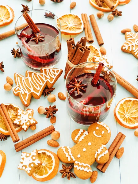 Mulled anggur — Stok Foto