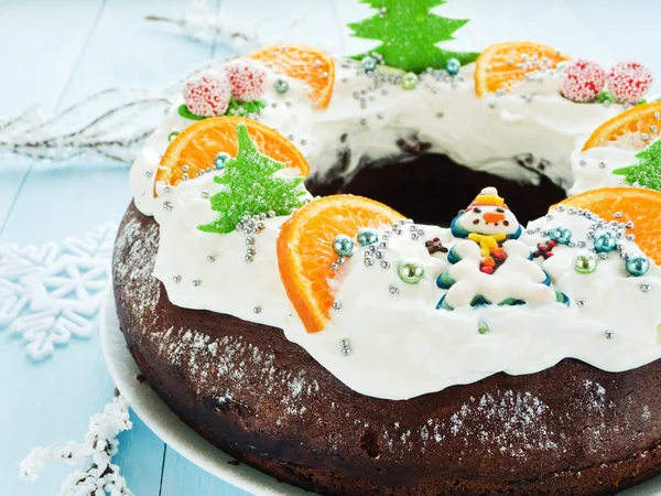 Gâteau de Noël — Photo