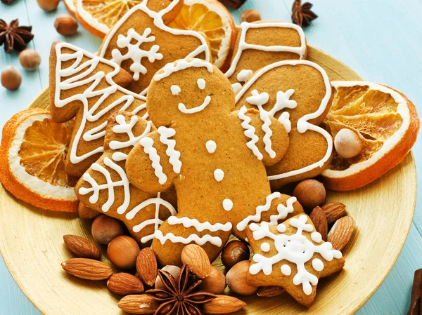 Gingerbread cookies — Stock Photo, Image