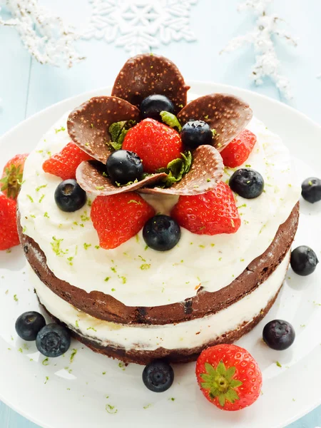 Torta di Natale — Foto Stock