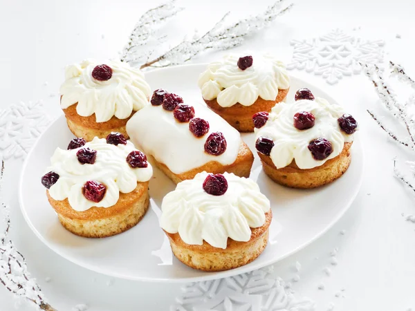 Boże Narodzenie słodki deser — Zdjęcie stockowe