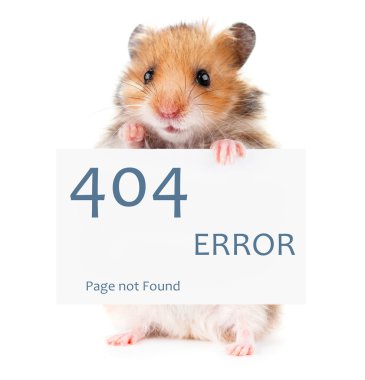Küçük hamster pençeleri beyaz poster 404 hata devam ediyor.