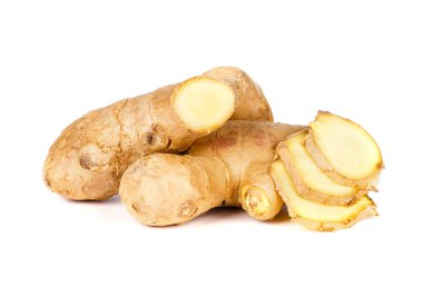 Beyaz arkaplanda kızıl