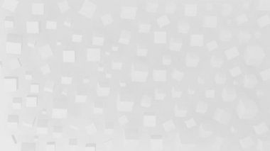 Soyut asgari doku. 3B Canlandırma.