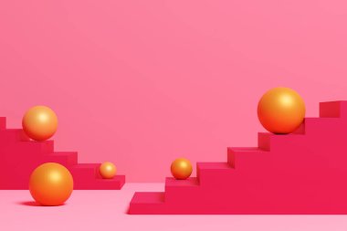 Metin için alanı olan renkli şablon