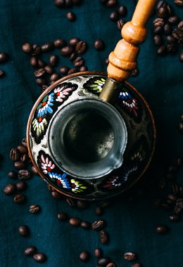 Vintage Arapça Cezve