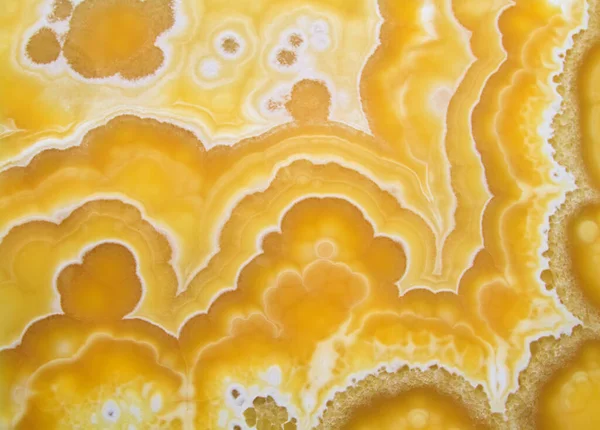 Fondo Textura Ónix Piedra Natural Con Rayas Amarillas Pulidas Textura —  Fotos de Stock