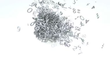 3D veri patlaması canlandırması